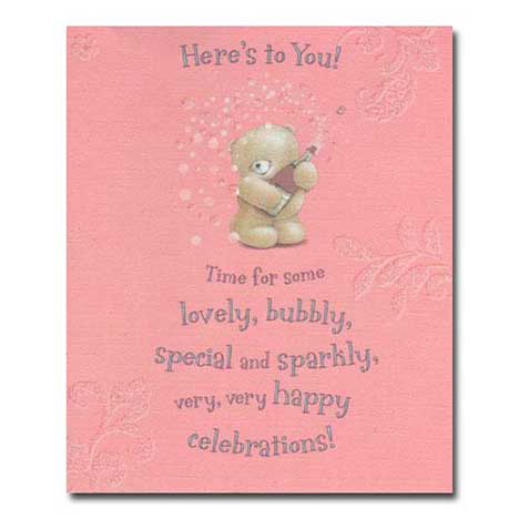 Heres to You! Forever Friends Card